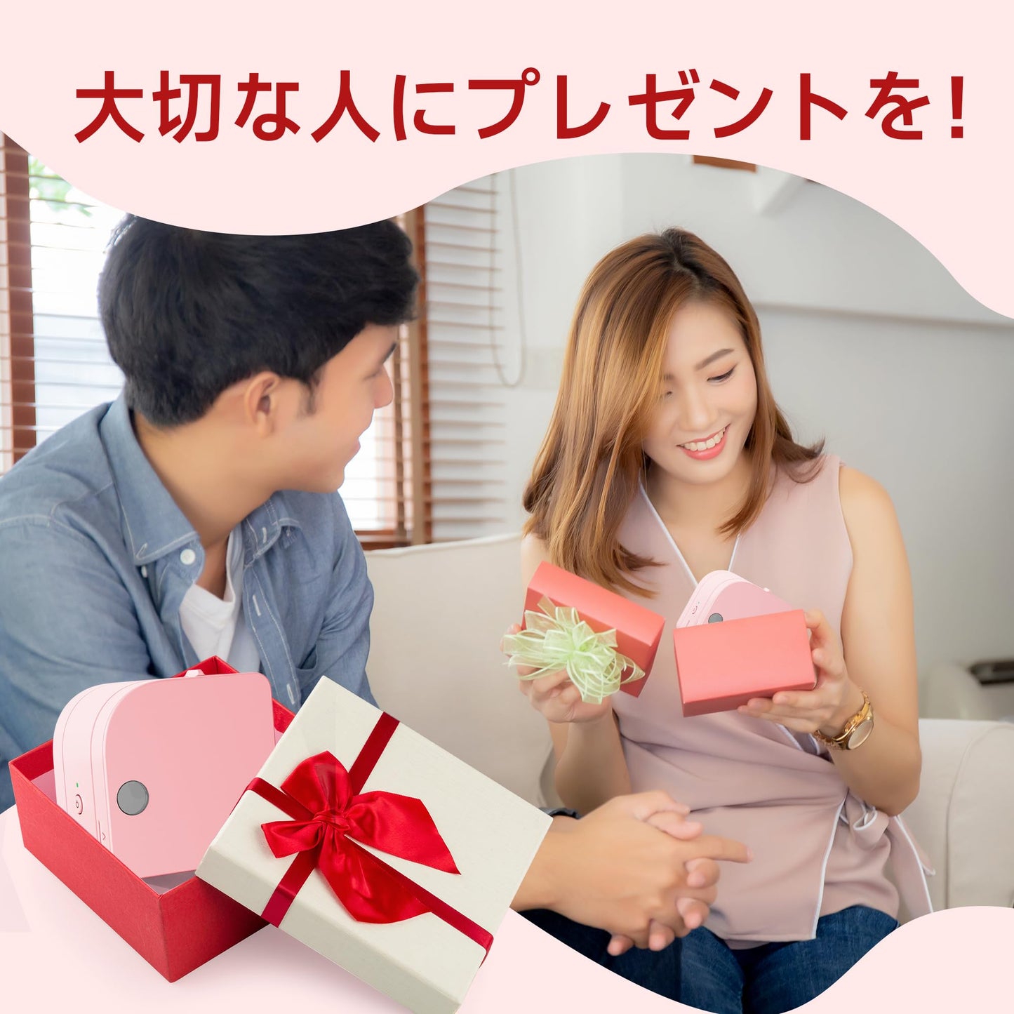 ラベルプリンター Memoking P12 Pro ラベルライター スマホ/タブレット対応 感熱/熱転写両用 Bluetooth接続 シールプリンター Android & iOS対応 専門アプリ無料ダウンロード 日本語対応可能 家庭用/オフィス用/勉強用 手帳/資料分類/日付/宛名/整理整頓 スマホ専用ラベルライター ミニプリンター 12mm お試しラベル*1付き ピンク プレゼント