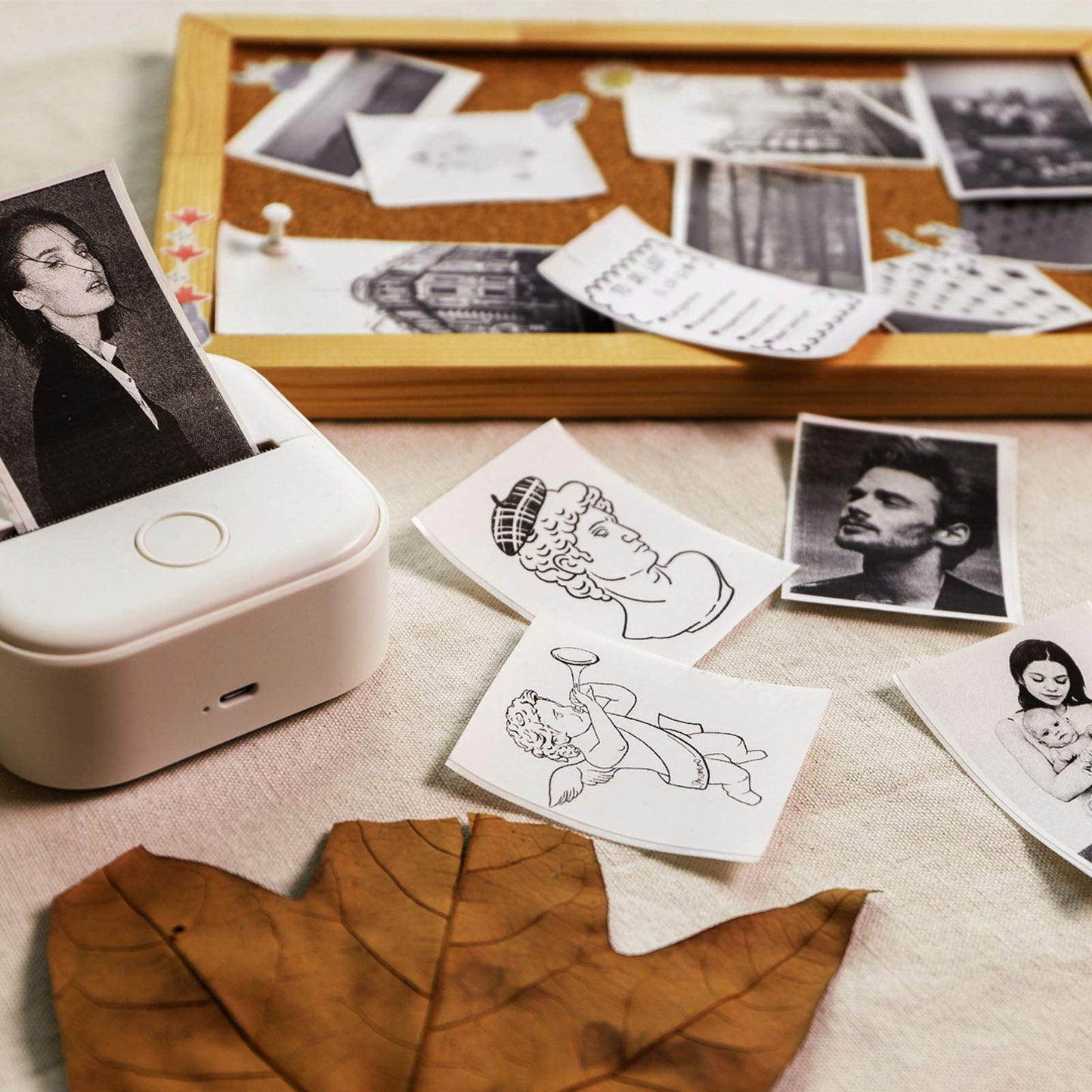Memoking T02/M02X/M02L Wit thermisch papier - 2 jaar plakkerig 50mmx3,5m voor journal fototeksten studienotities en meer, 3 rollen