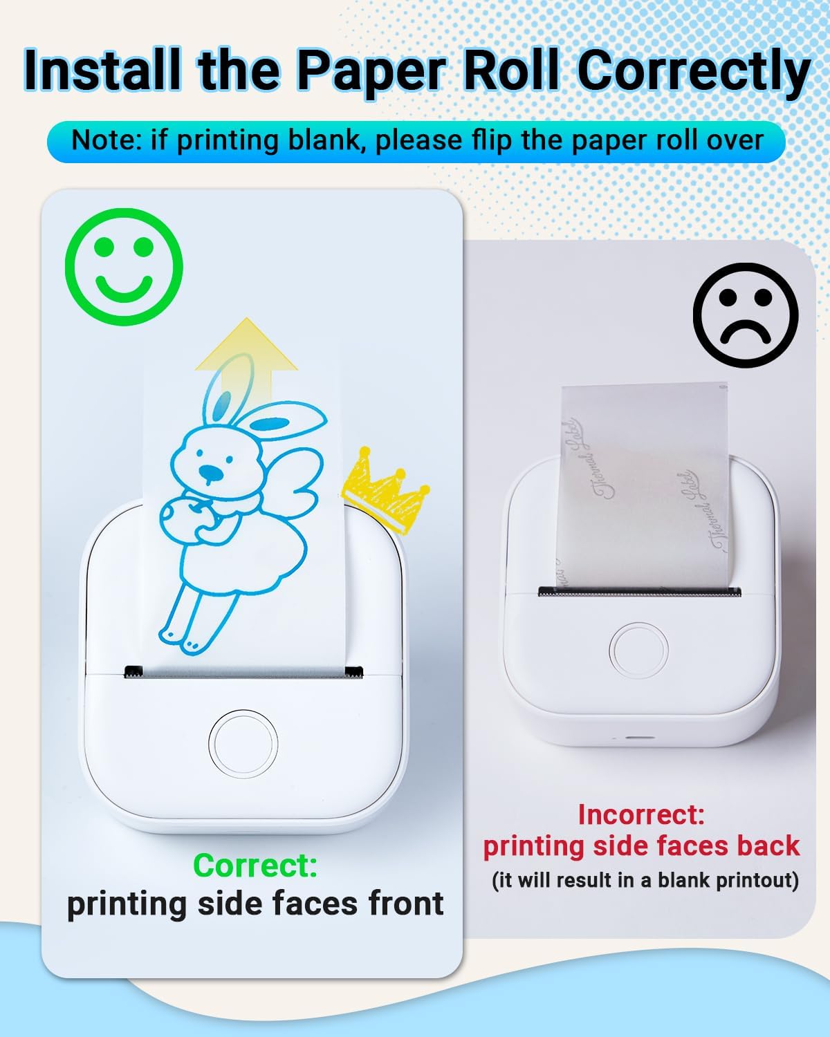 Memoking T02 Sticker Printer - Print Pods Mini Printer Portable Thermal Inkless Label Maker Pocket Phone Labeling Machine for Study Graphic, Anatomical Diagram, Receipts, Photo, White