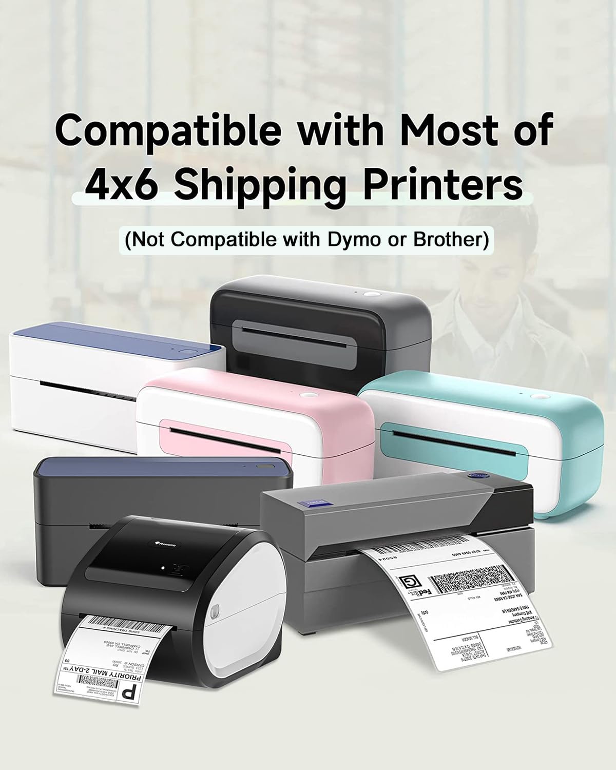 Memoking 2” Holographic Silver Circle Thermal Label, Self-Adhesive Round Label, Circular Direct Thermal Printer Label for Logo Design, Name/Price Tag, Thanks Card,Address, QR Code, 400 Labels/Roll