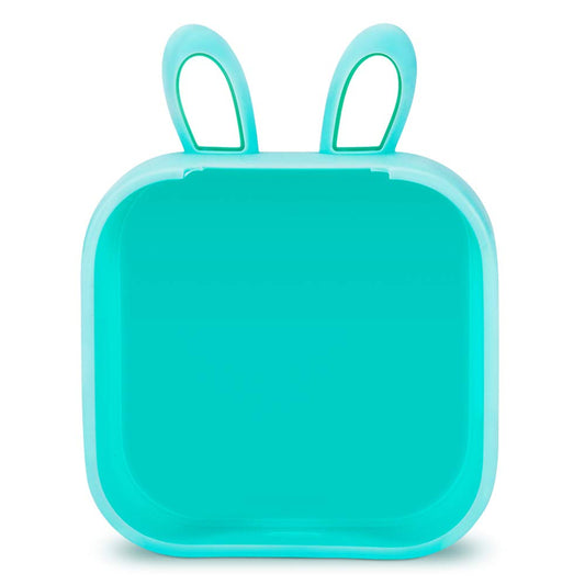 Memoking T02 Funda Protectora-Orejas de Conejito Linda Funda de Silicona sin BPA para Impresora, Compatible con T02 Mini Impresora Portátil de Bolsillo Inalámbrica con Bluetooth, Verde