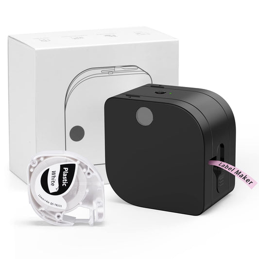 ????? ????? - Memoking P12 Pro Label Printer Machine with Tape, Mini Thermal Label Printer for Labeling Home Office, Bluetooth Handheld Label Maker for Organizing, with Label Maker Tape 12mm