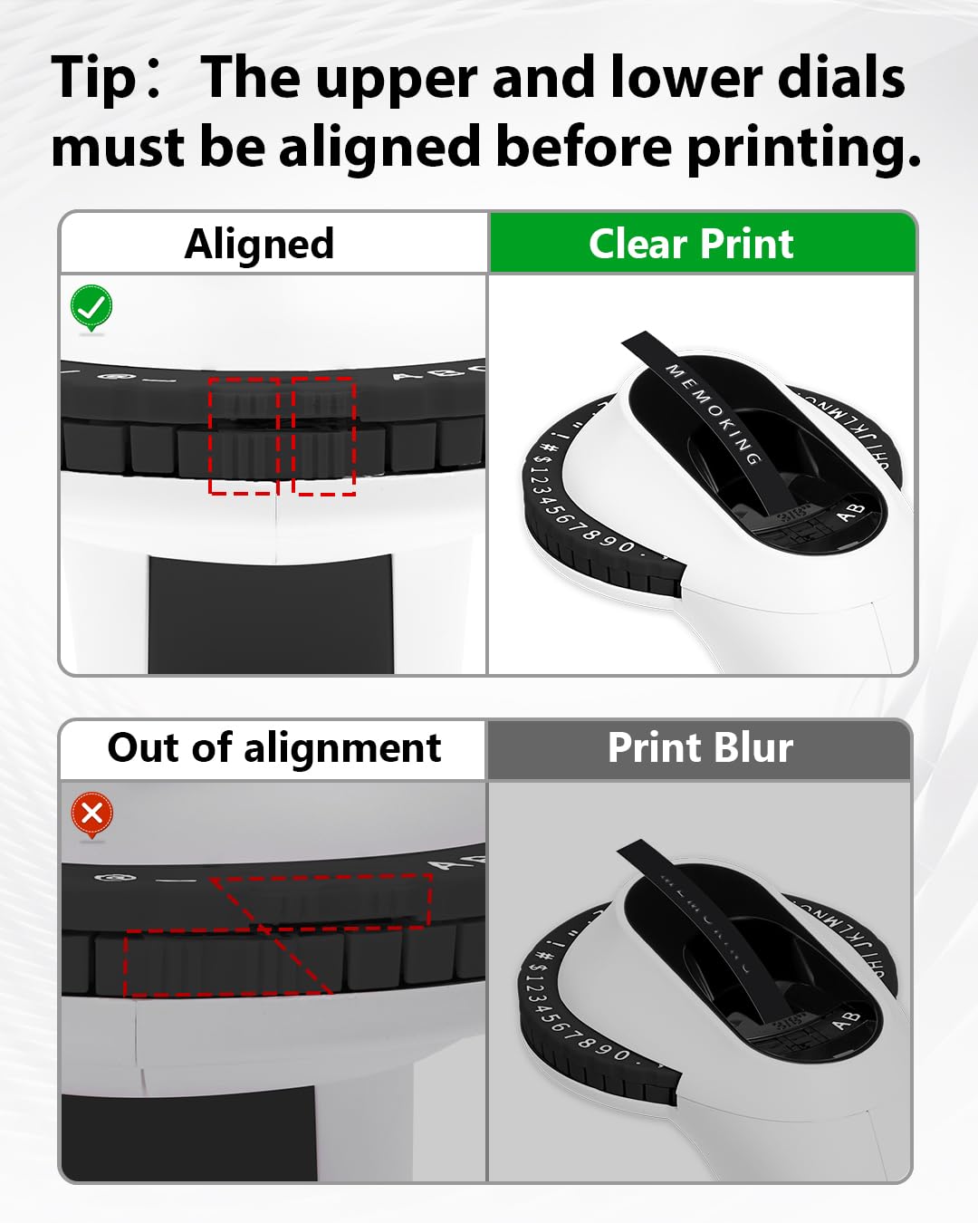 Embossing Label Maker-Memoking E975 3D Embossed Label Maker with 6 Rolls Embossing Tape, Handheld Embosser Sticker Maker, Portable Lettering Labelling Machine for Home, DIY Crafting (Black)